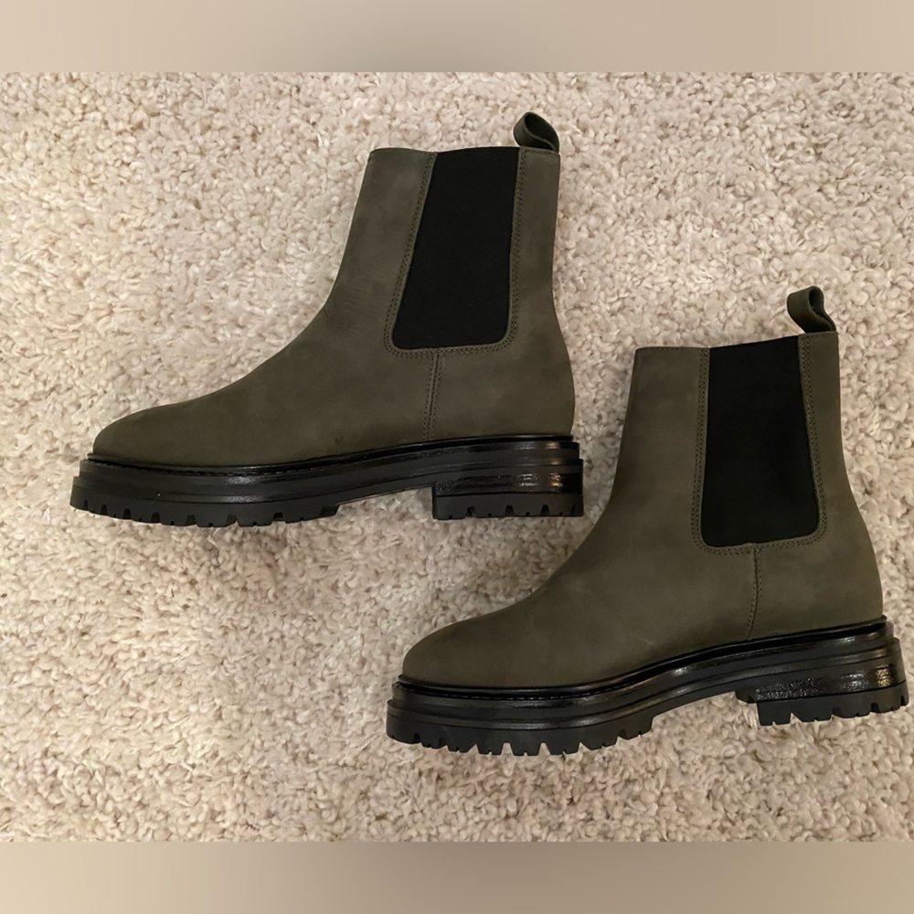 Jenni Kayne Brooklyn Lug Boot - Forest - size 36